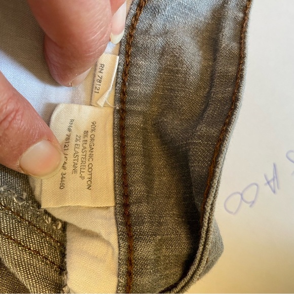 Eileen Fisher grey cropped jeans - Picture 6 of 6